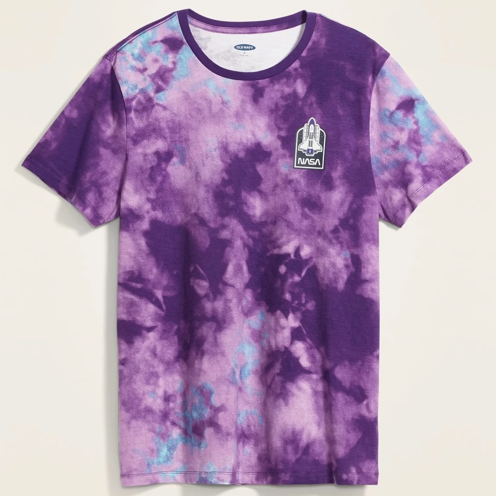 Tie dye NASA tee
